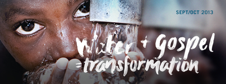 Water + Gospel = Transformation