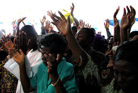 “This is how they do church in Africa” by Jake Stimpson is licensed under cc by 2.0